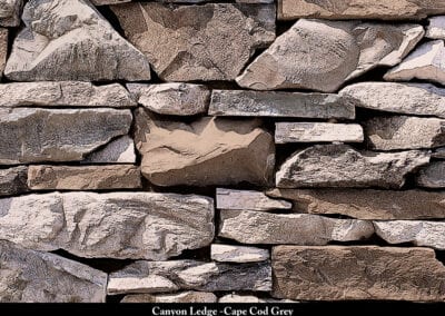 Canyon Ledge Stone Veneer Cape Cod Grey