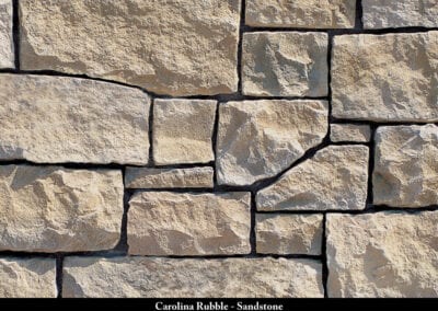 Carolina Rubble Manufactured Stone Sandstone
