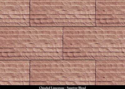 Chiseled Limestone Manufactured Stone Sunriver Blend