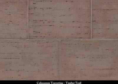Colosseum Travertine Manufactured Stone Timber Trail