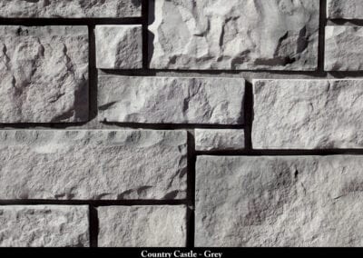Country Castle Manufactured Stone Grey