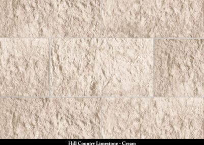 Hill Country Limestone Manufactured Stone Cream