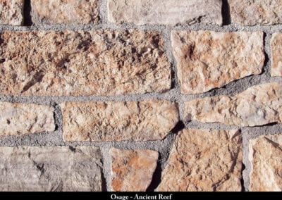 Osage Manufactured Stone Ancient Reef