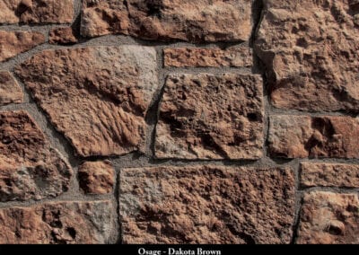 Osage Manufactured Stone Dakota Brown