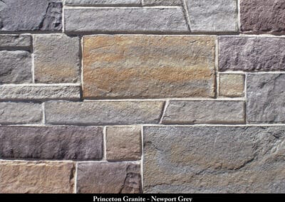 Princeton Granite Manufactured Stone Newport Grey
