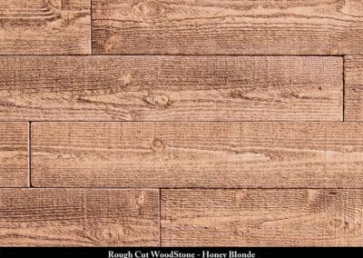 Rough Cut Wood Stone Manufactured Stone Honey Blonde